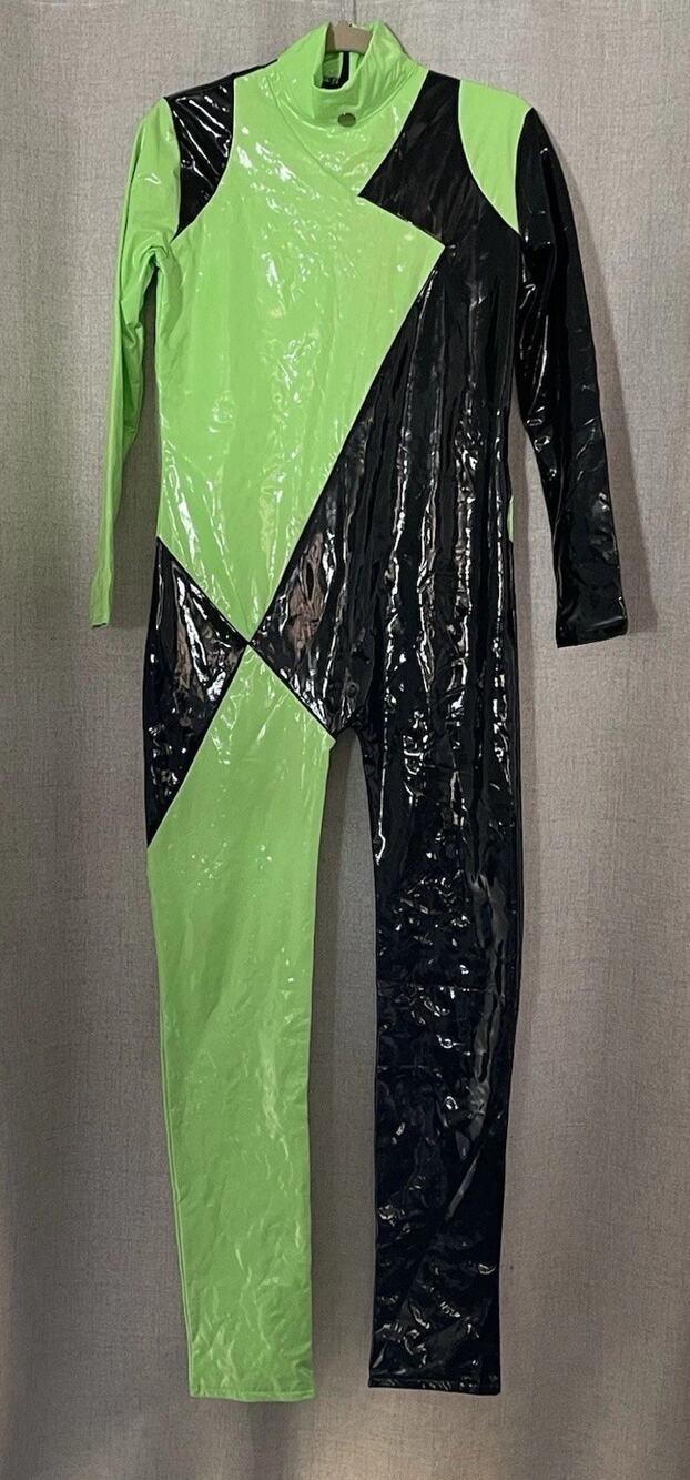 Women's Disney Kim Possible Authentic Shego Costume Size Large